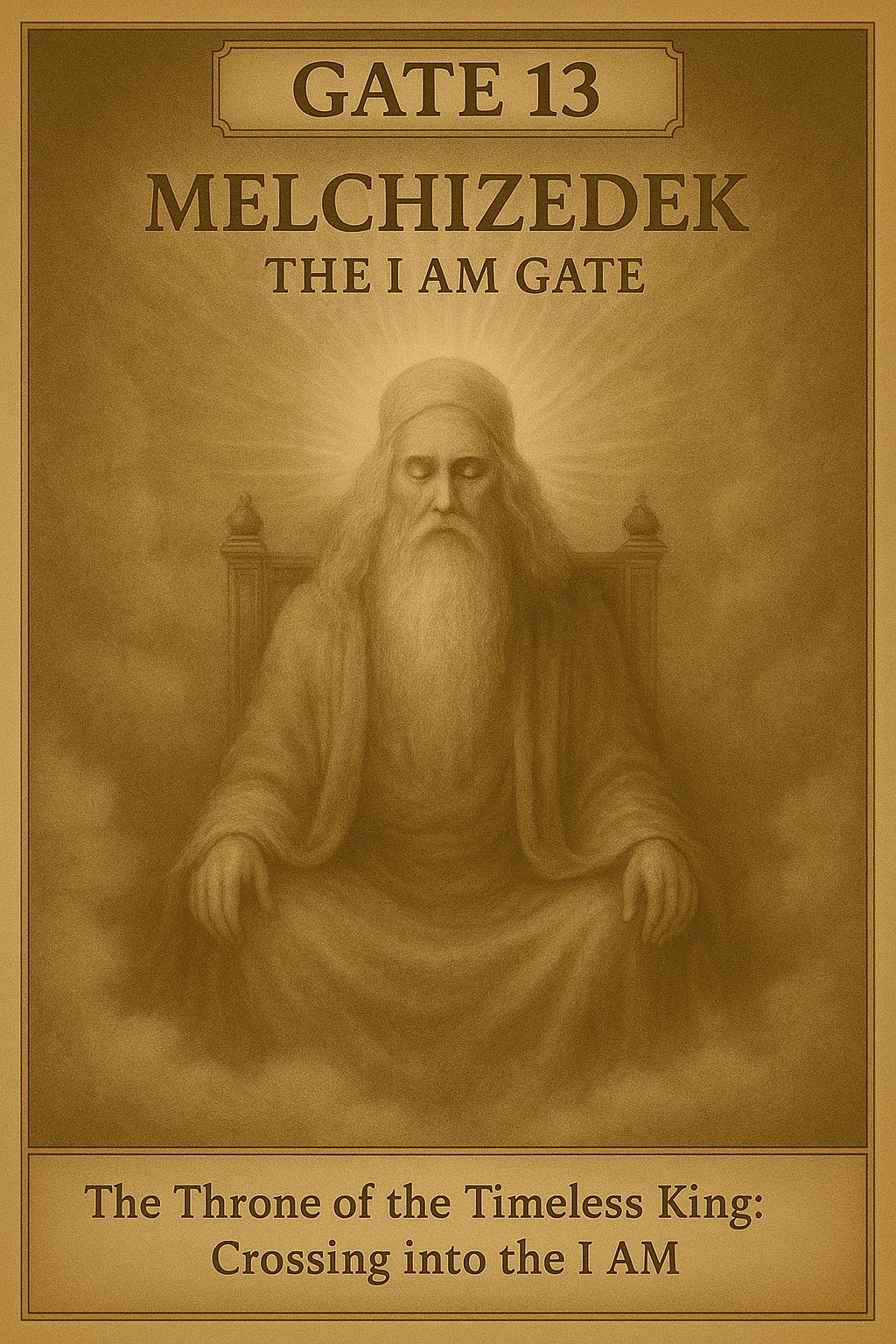GATE 13: MELCHIZEDEK — “THE I AM&nbsp;GATE”
