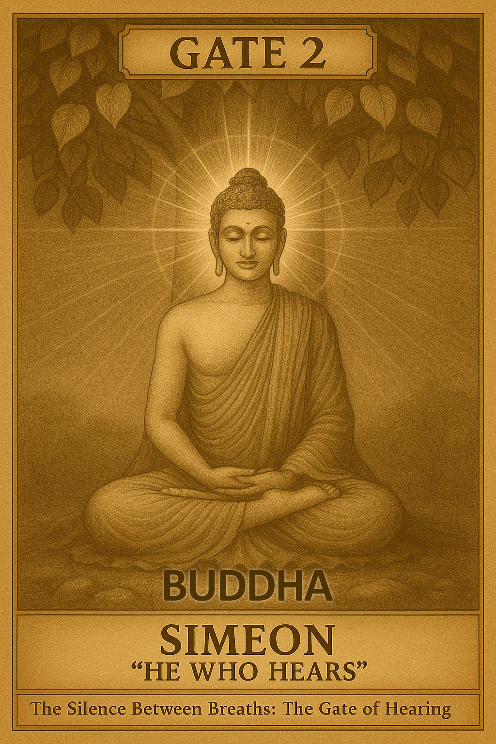 GATE 2: SIMEON – “HE WHO&nbsp;HEARS”