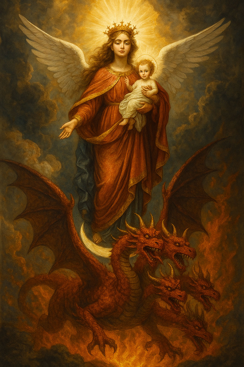 Revelation 12 — The Woman, the Dragon, and the Hidden Child