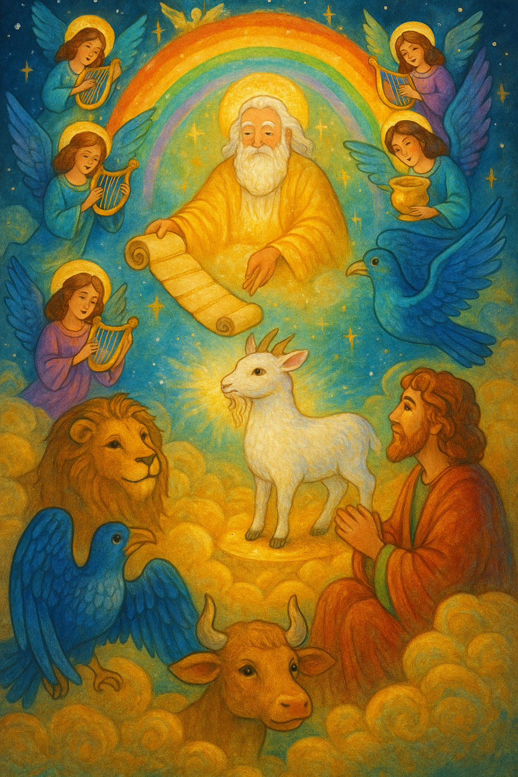 Revelation 5 – The Scroll and the Little Lamb&nbsp;✧