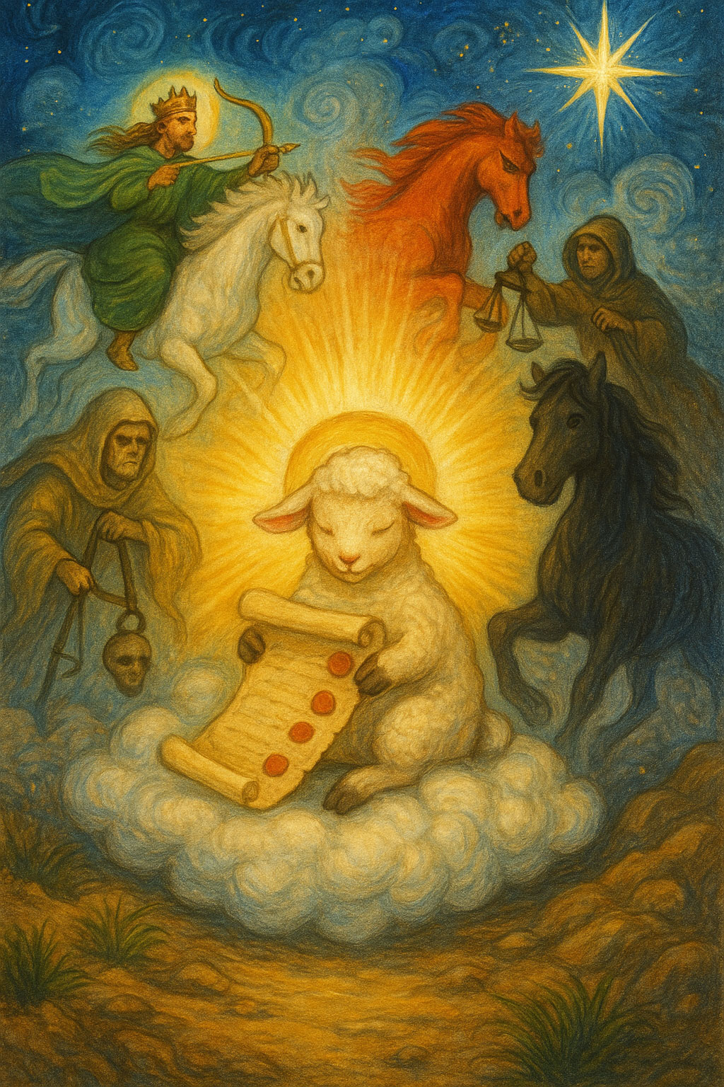 Revelation 6 – The Lamb Opens the Scroll&nbsp;✧