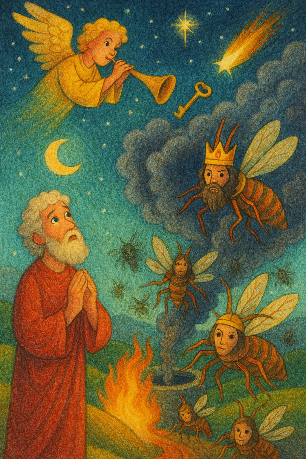 Revelation 9 – The Trumpets That Woke the World&nbsp;✧