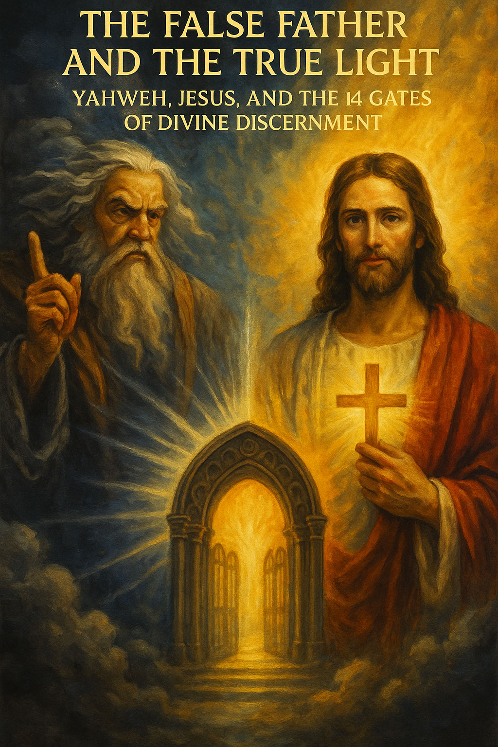 ✧ The False Father and the True Light: Yahweh, Jesus, and the 14 Gates of Divine&nbsp;Discernment